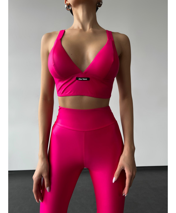 Bright sports bra 3021 pink